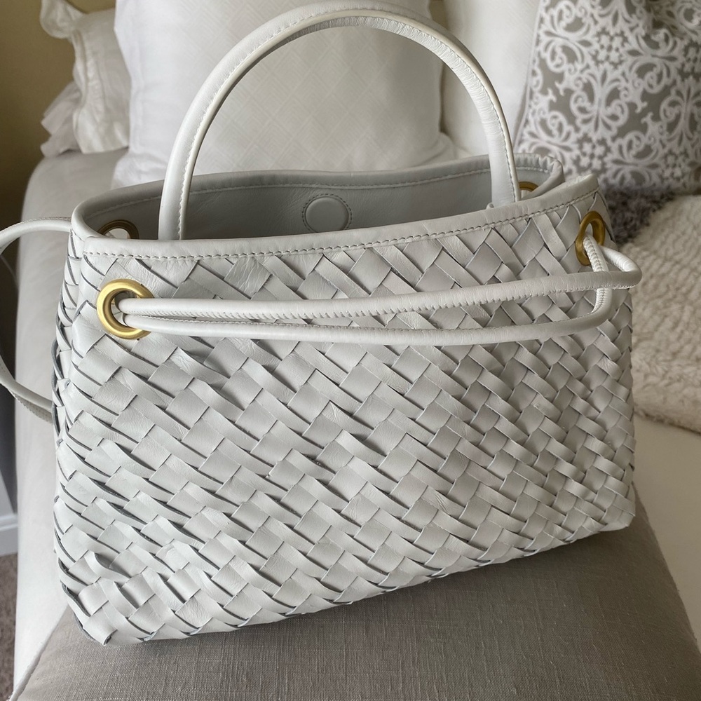 New!!! Walter baker white color Leather Bag